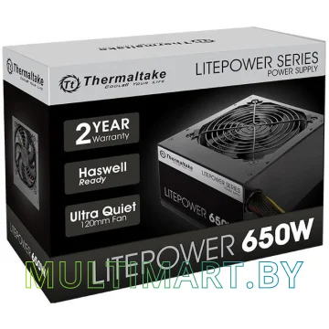 Блок питания Thermaltake Litepower 650W (LTP-0650P-2) картинка 6